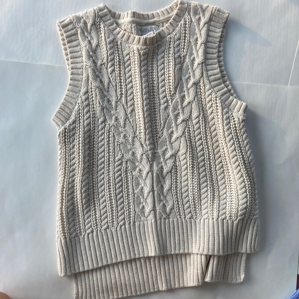 Rachel Zoe High Low Sweater Vest